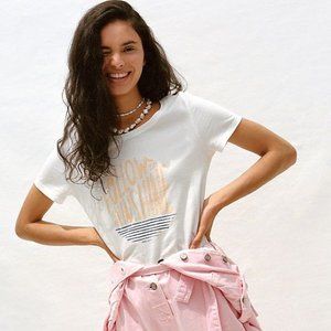 Anthropologie | NWT Sunshine Graphic Tee